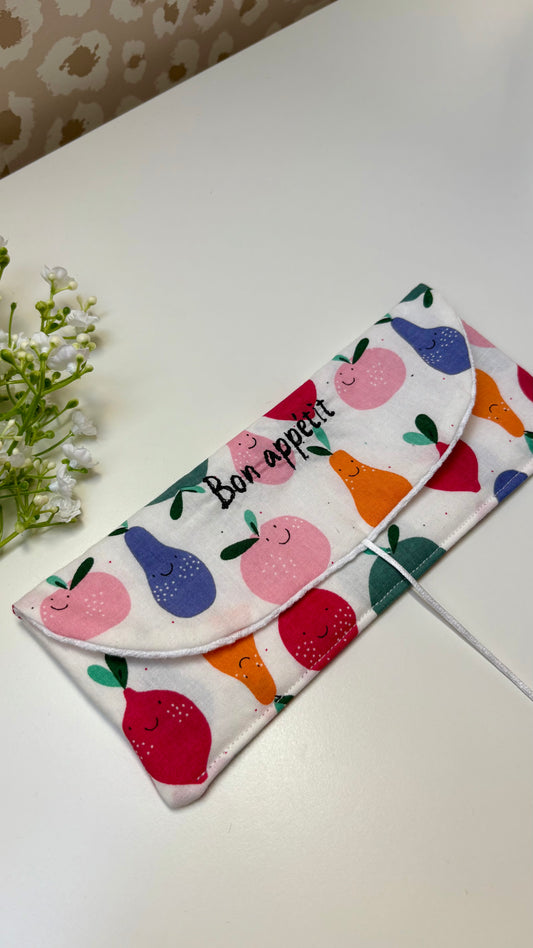 EGLANTINE - pochette à couverts