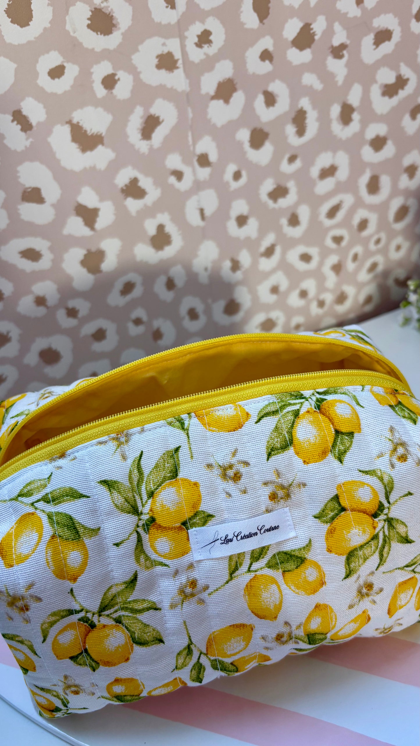 CITRON - trousse de toilette