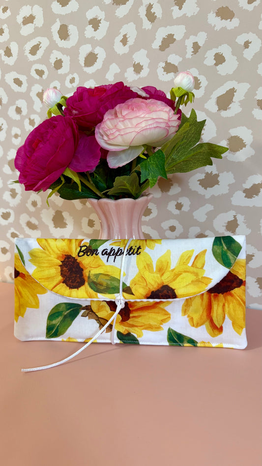 TOURNESOL - Pochette à couverts