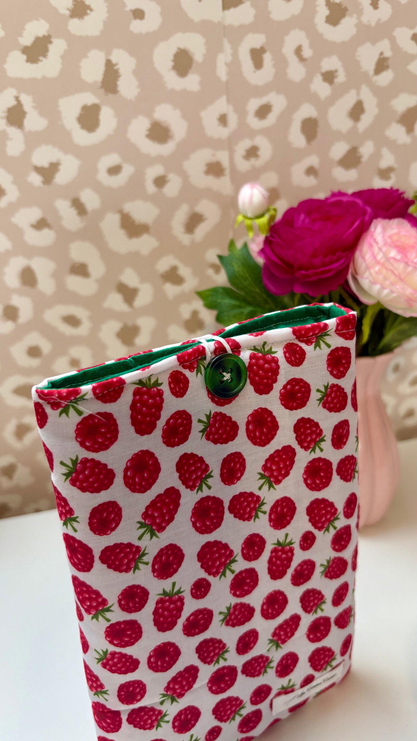 FRAMBOISE - pochette livre / liseuse