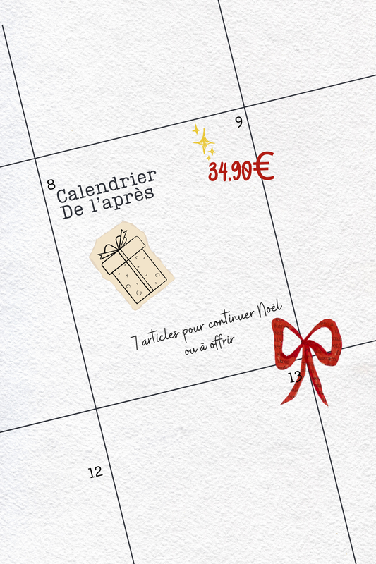 CALENDRIER de l'APRÈS - 7 cases