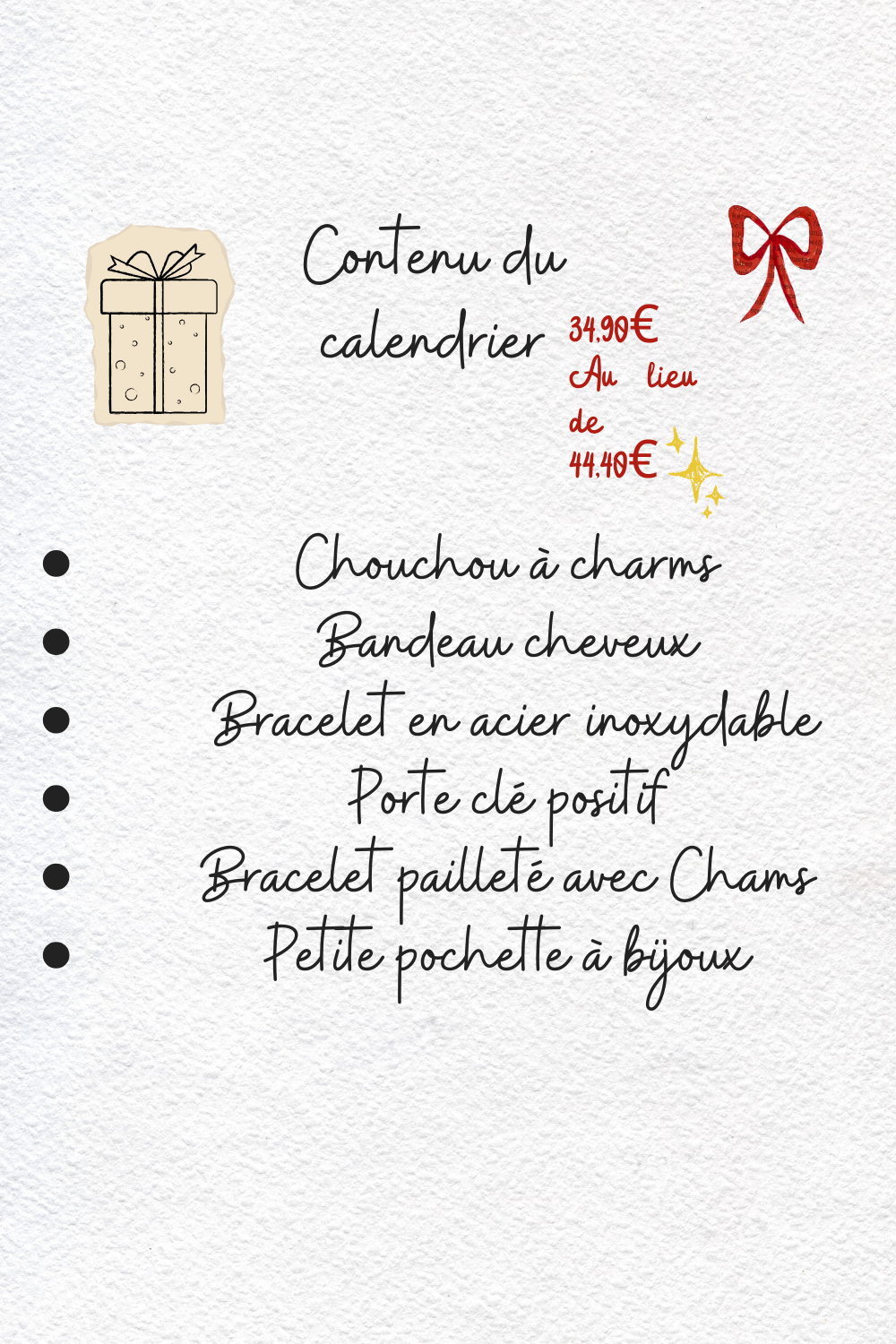 CALENDRIER de l'APRÈS - 7 cases