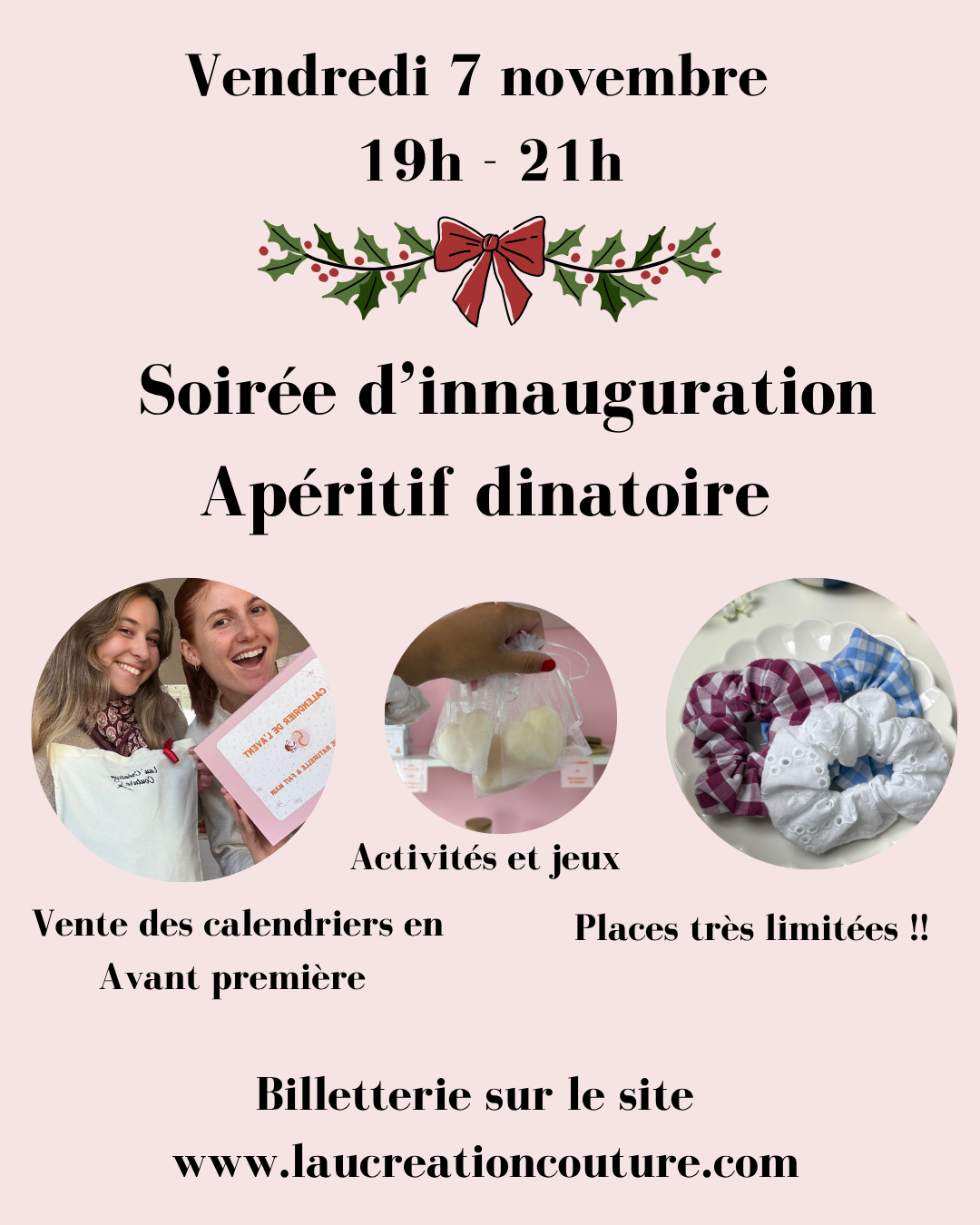 BILLET - SOIRÉE D'INAUGURATION 7 NOVEMBRE 2025