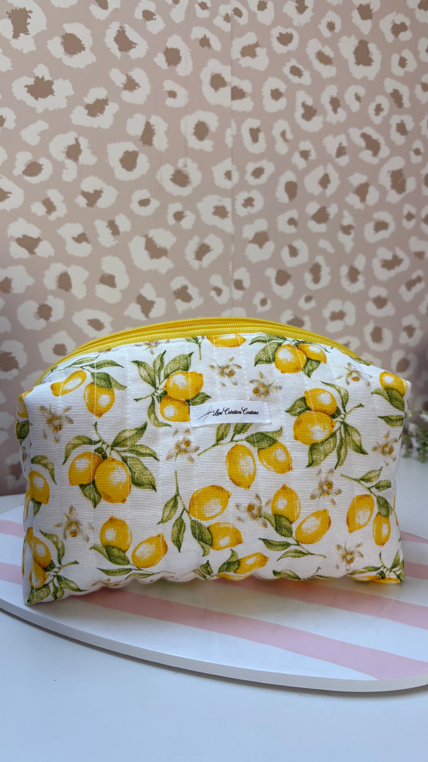 CITRON - trousse de toilette