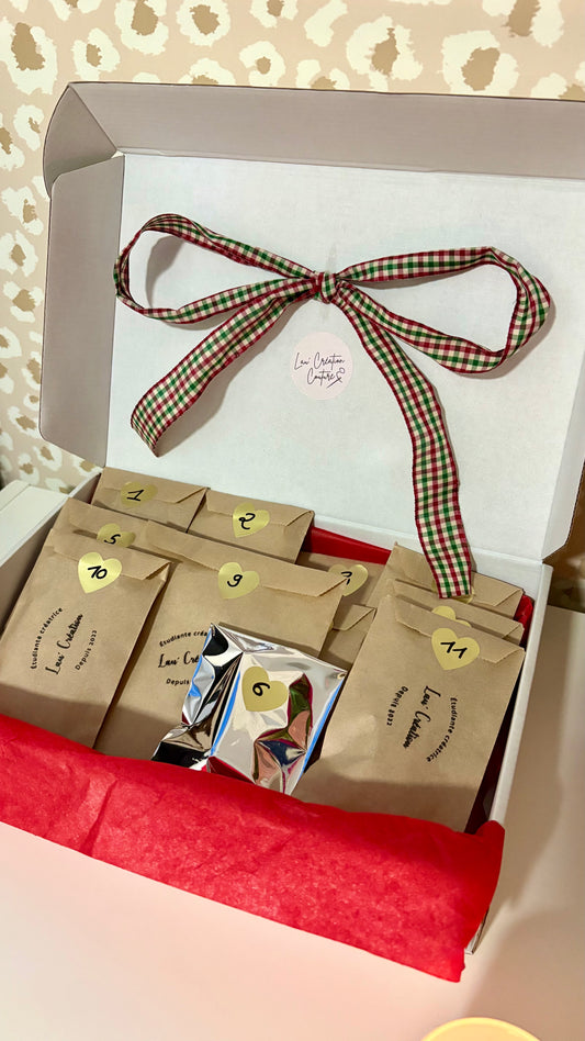 Calendrier de l'Avent - 12 cases / 24 cases