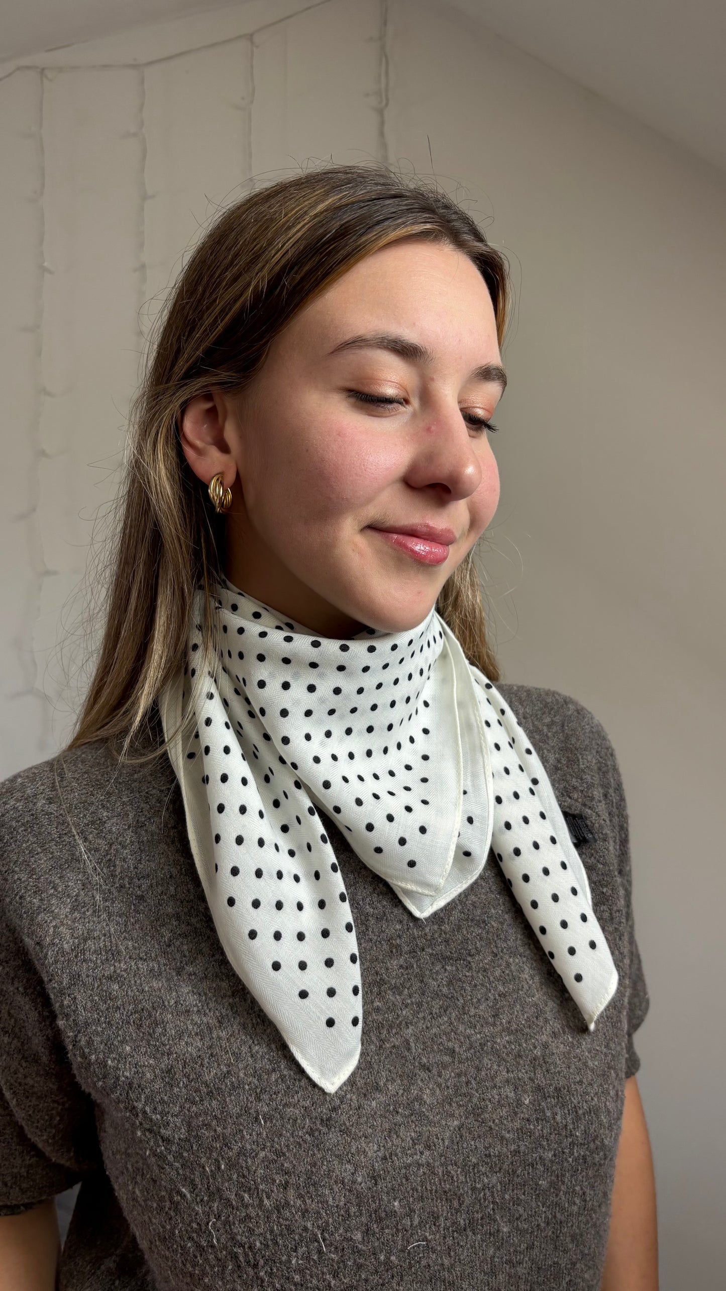 REBECCA - Coffret foulard + chouchou