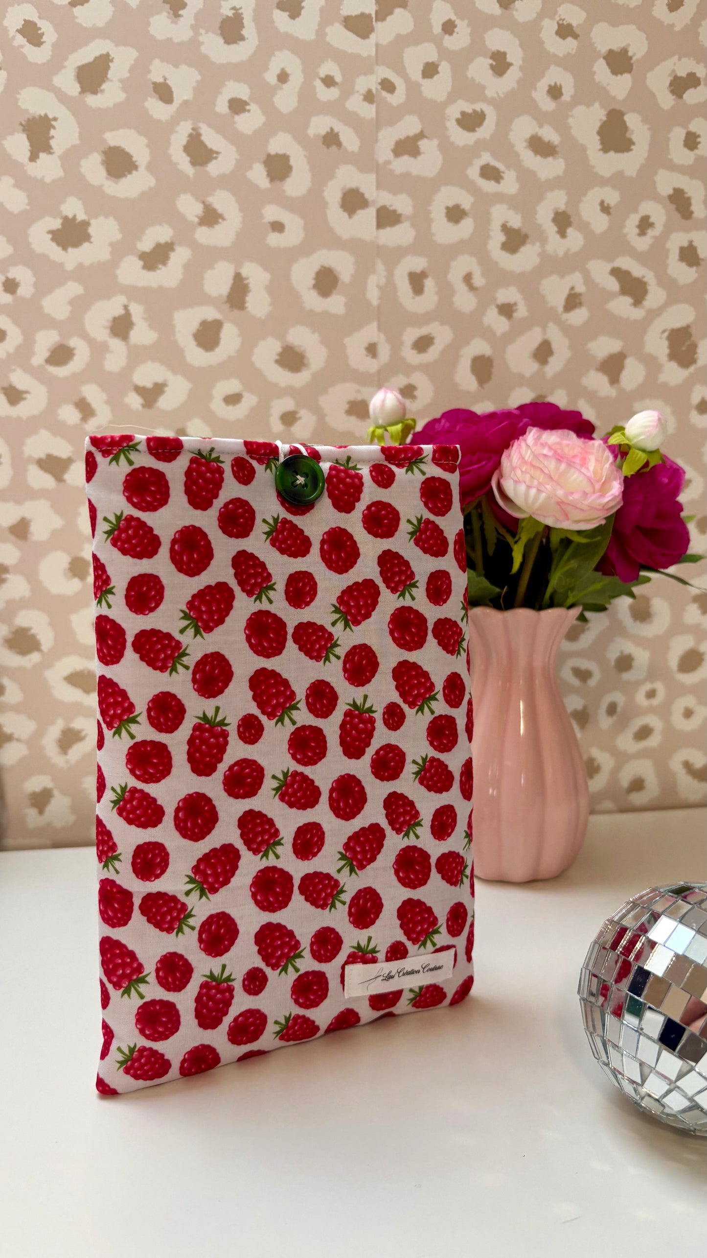 FRAMBOISE - pochette livre / liseuse