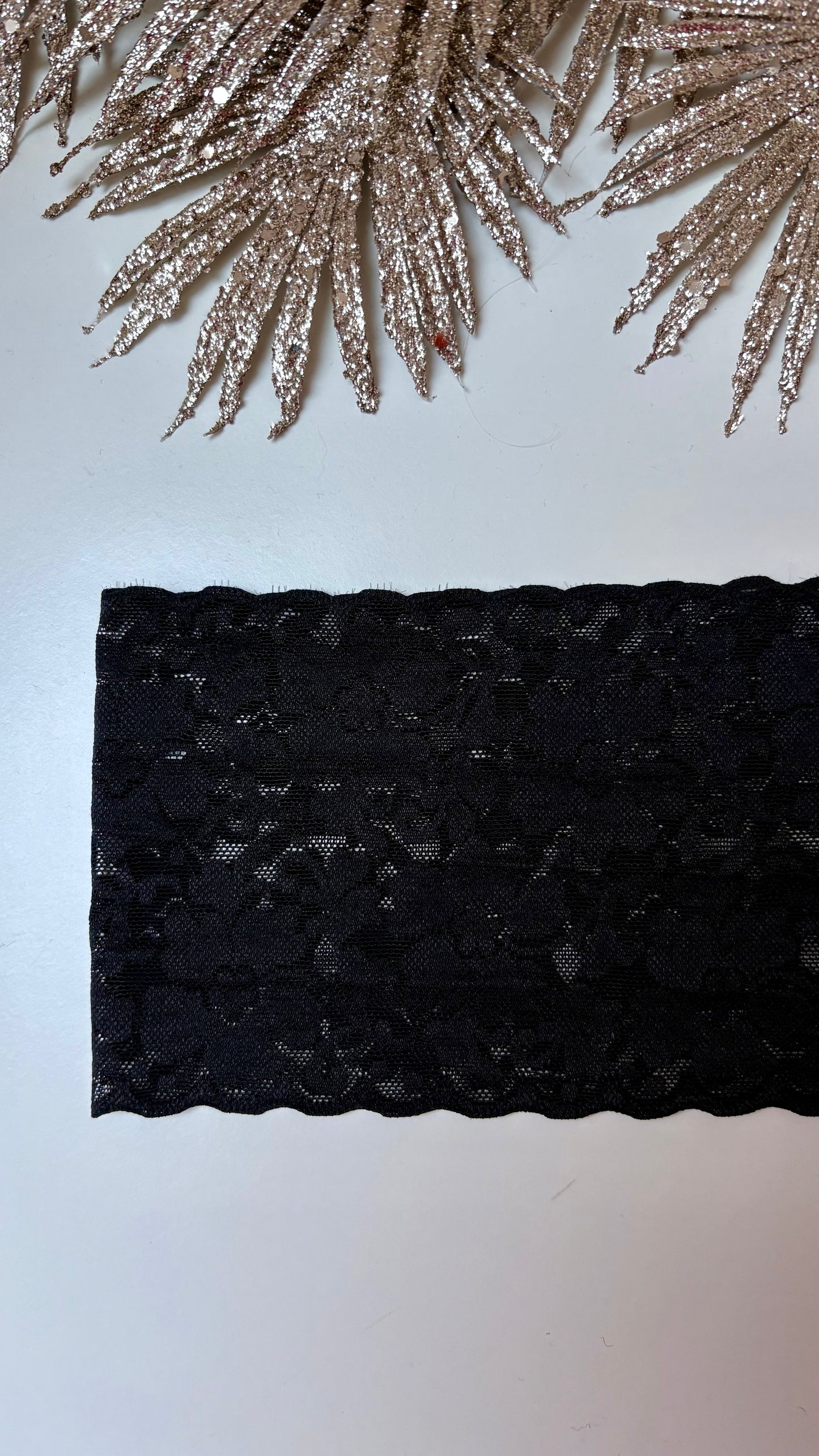 NINA - bandeau dentelle 10 cm