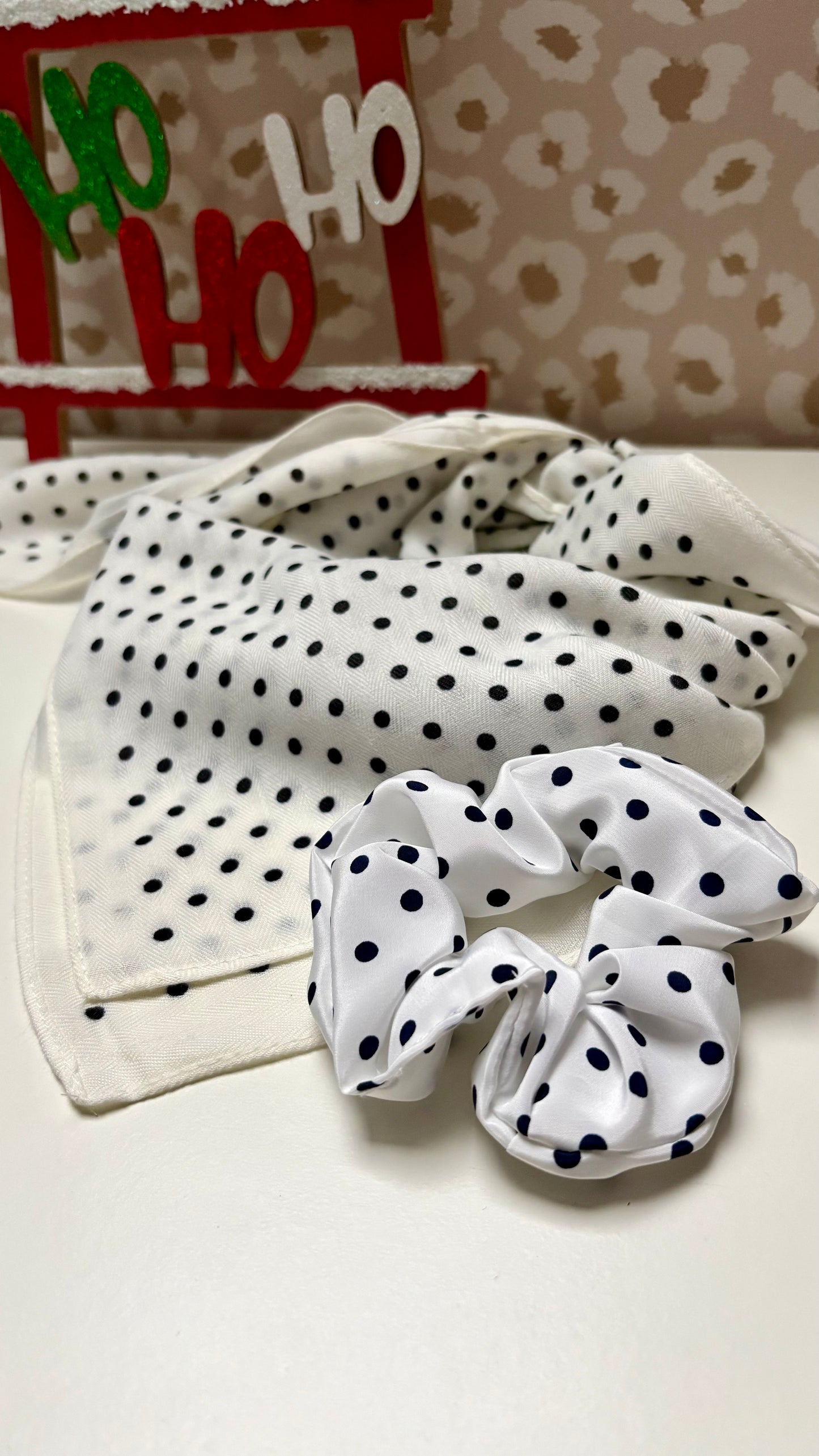 REBECCA - Coffret foulard + chouchou