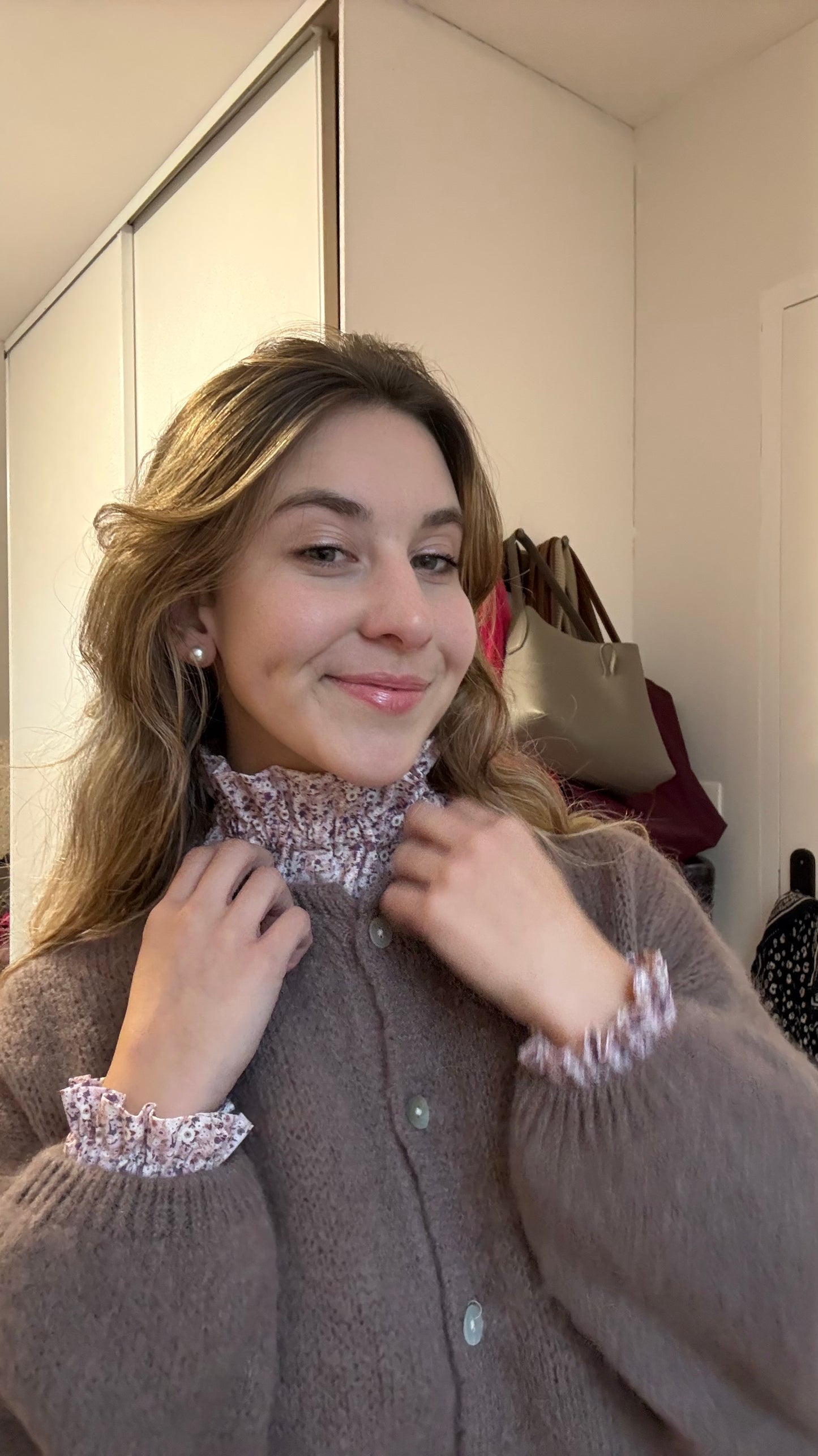 LENA - DUO col & manchettes