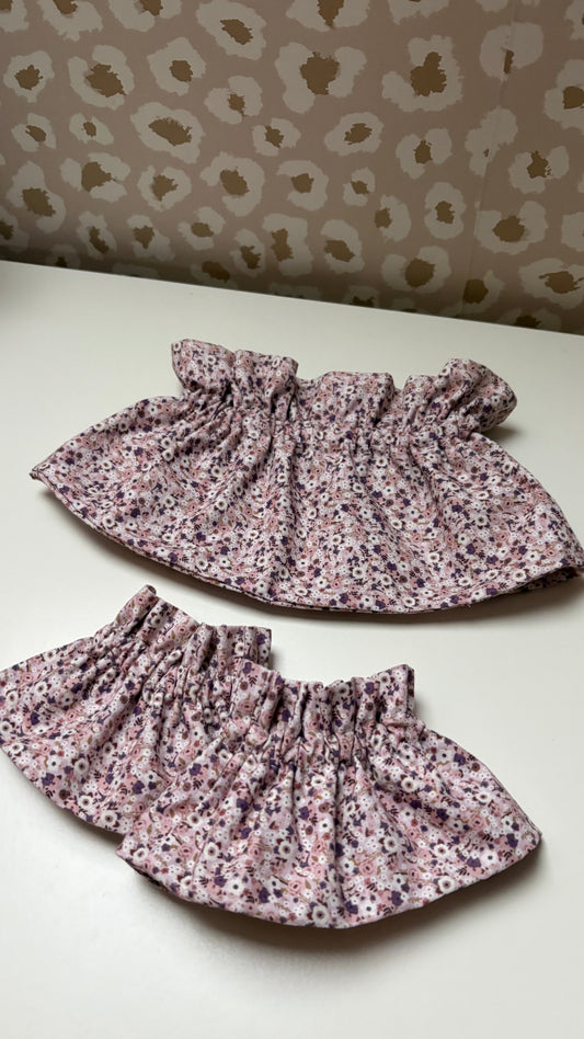 LENA - DUO col & manchettes