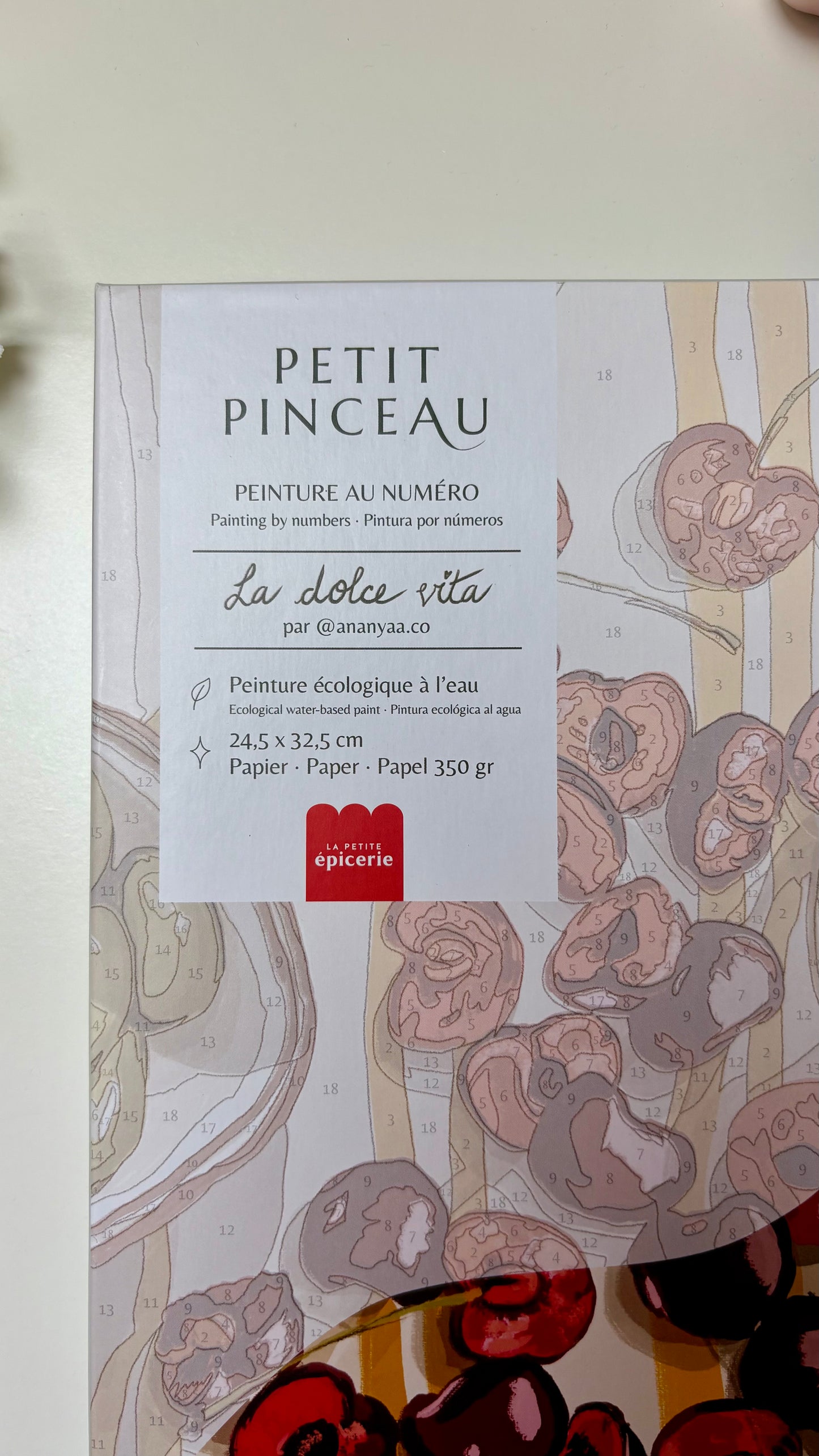 LA DOLCE VITA - Peinture par numéro