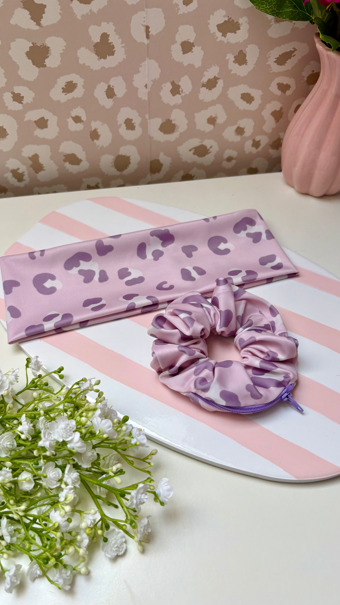 ANDREA - coffret bandeau + chouchou