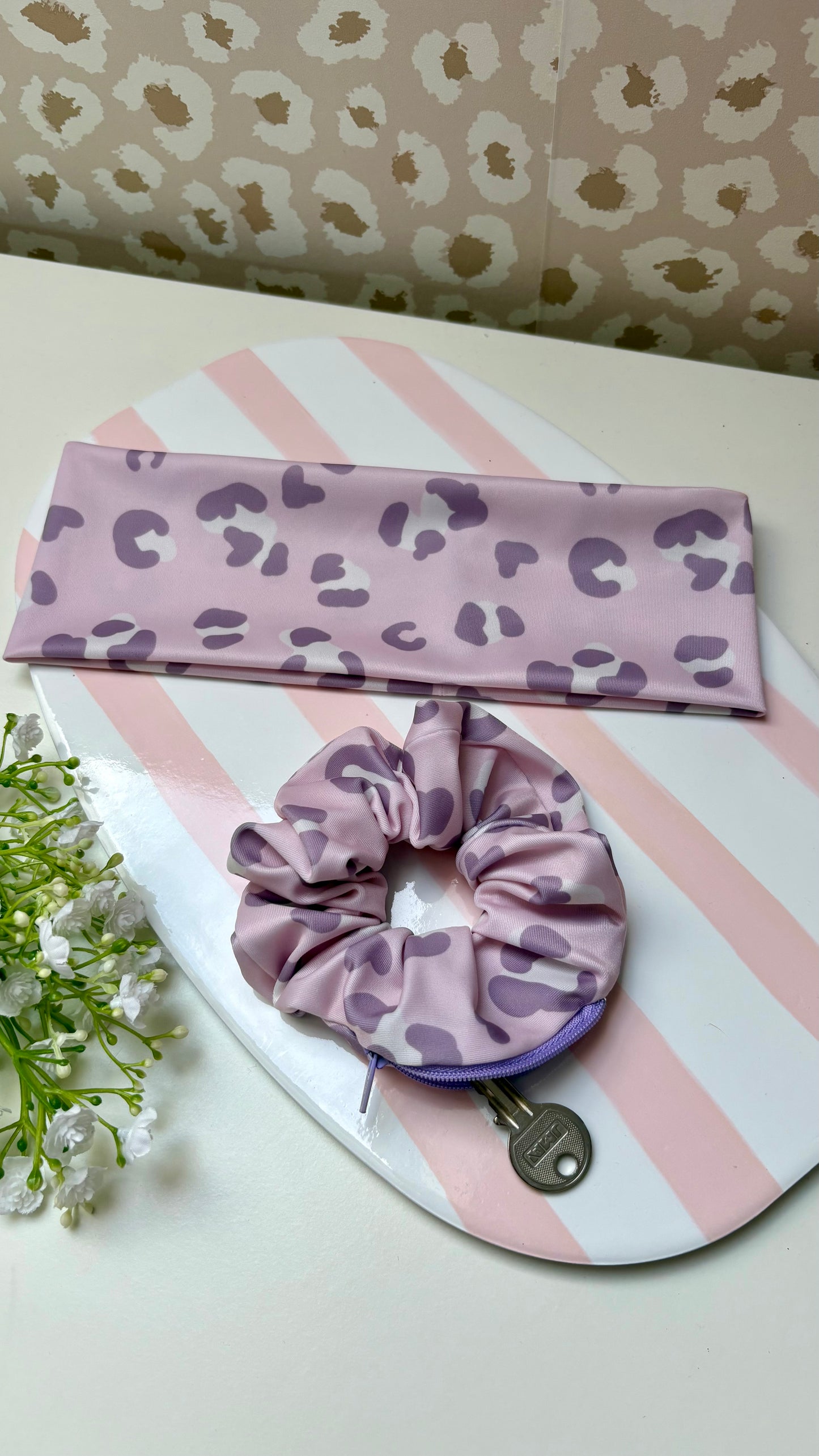ANDREA - coffret bandeau + chouchou