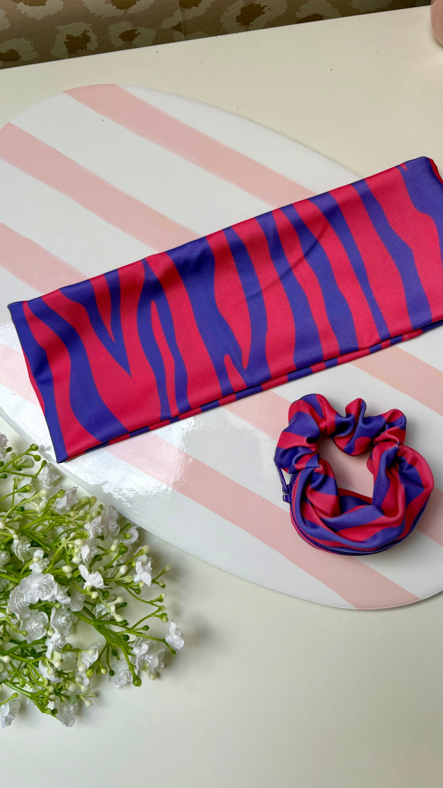 ZEBRA - coffret bracelet de sport + bandeau